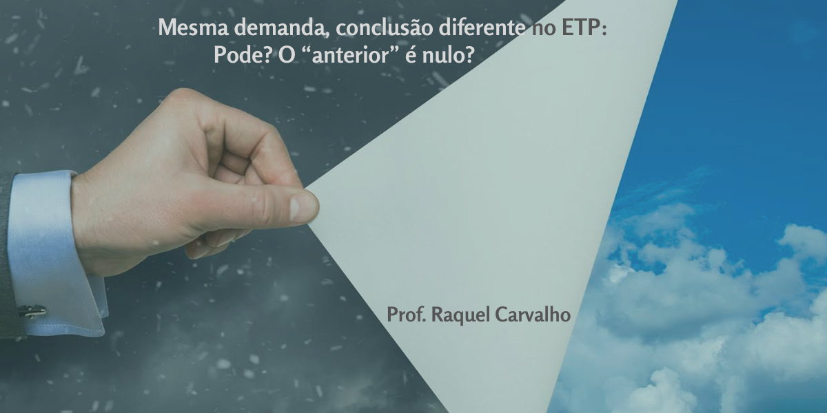 Estudo técnico preliminar mudança nova conclusão